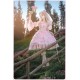 Mademoiselle Pearl Sanrio My Melody Rose Themed Apron Top Skirt Set JSKs and OPs(Reservation/Full Payment Without Shipping)
